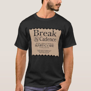 Bruch-Rhythmus stellen Ihr Kennzeichen-Shirt her T-Shirt