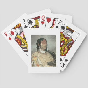 Brucharm, 1831 (Öl auf Leinwand) Spielkarten