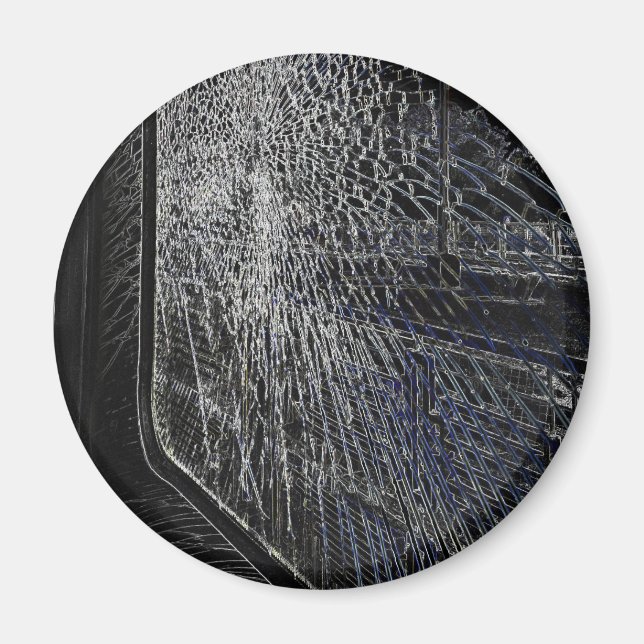 Bruchbahnfenster Magnet (Vorne)