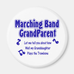 Bruchband grandparent/Trombone Magnet