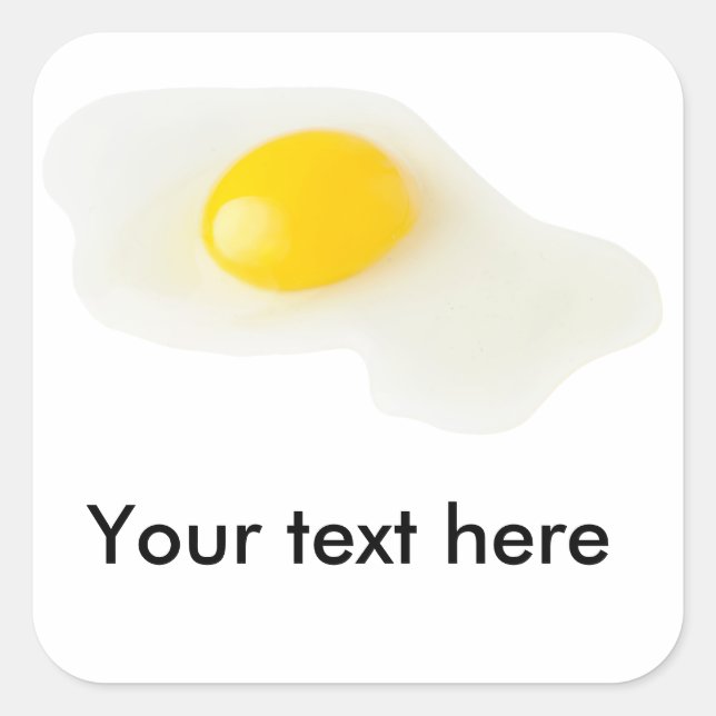 Bruchei Quadratischer Aufkleber (Vorderseite)