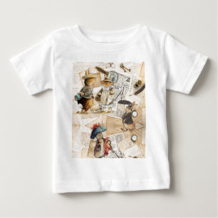 Bruchkaninchenzusammensetzung Baby T-shirt