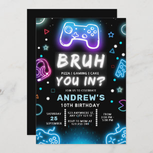 BRUCHT EUCH EIN? Einladung von Neon Gamer zum Gebu