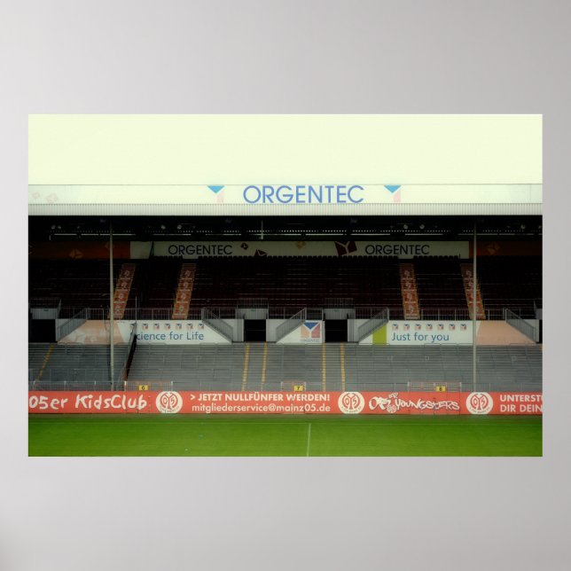 Bruchwegstadion Poster (Vorne)