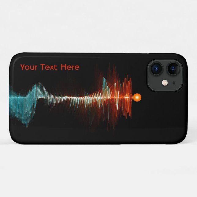 BruchwellenDualität Case-Mate iPhone Hülle (Rückseite (Horizontal))