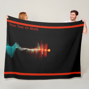 BruchwellenDualität Fleecedecke