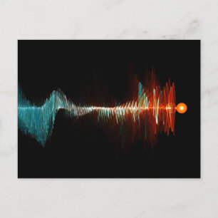 BruchwellenDualität Postkarte