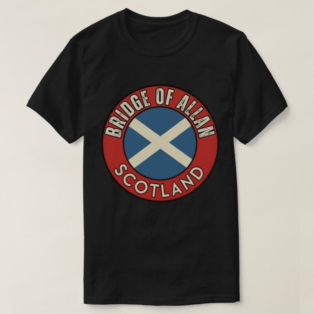 Brücke Allan, Schottland T-Shirt (Design vorne)