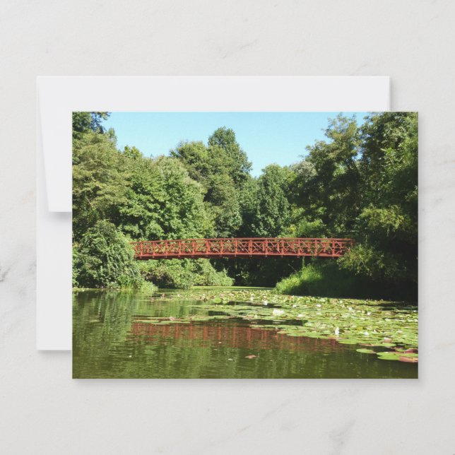 Brücke am Centennial Lake in Ellicott City (Vorderseite)