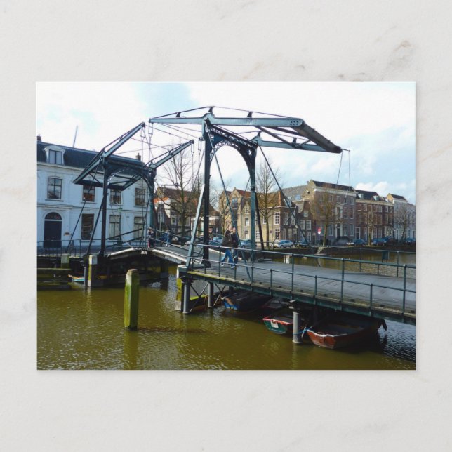 Brücke, Amsterdam Postkarte (Vorderseite)