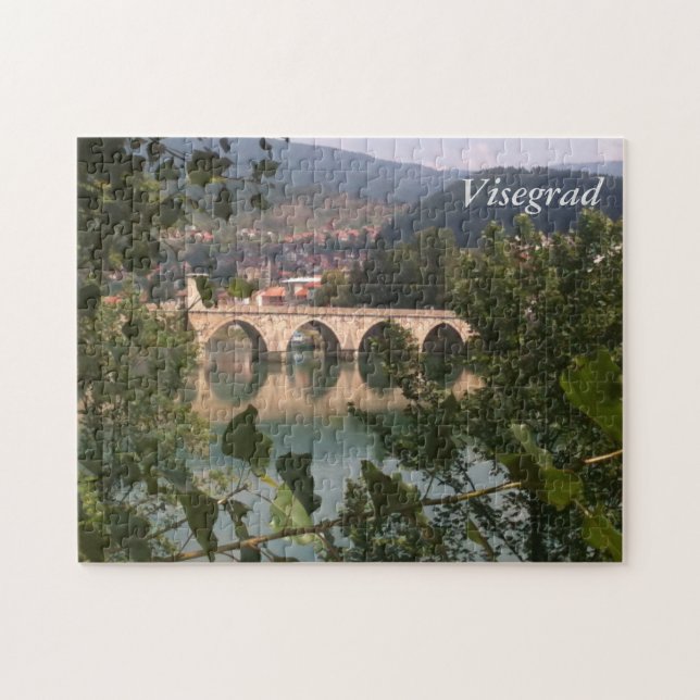 Brücke auf der Drina - Visegrad Puzzle (Horizontal)