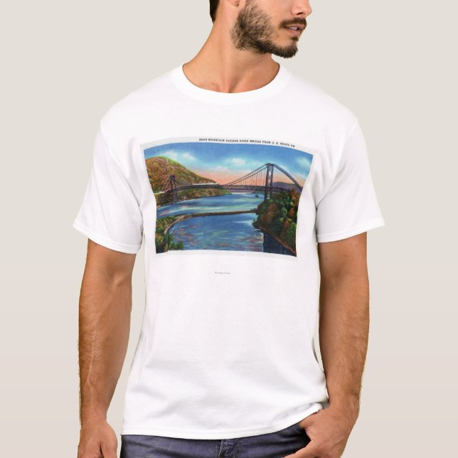 Brücke Bear Mountains der Hudson T-Shirt (Vorderseite)