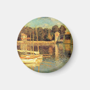 Brücke bei Argenteuil Claude Monet Magnet