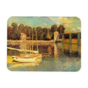Brücke bei Argenteuil Claude Monet Magnet