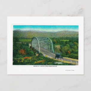 Brücke bei Castaic Creek Near Saugus Postkarte