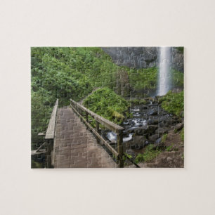 Brücke bei Latourell Falls, Columbia River Gorge, Puzzle