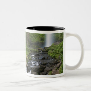 Brücke bei Latourell Falls, Columbia River Gorge, Zweifarbige Tasse