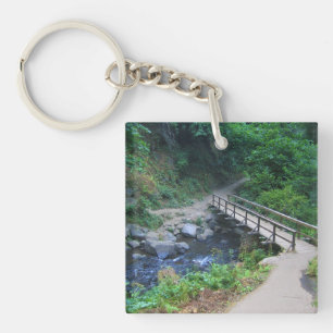 Brücke bei Latourell Falls, Oregon Schlüsselanhänger