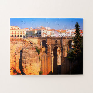 Brücke bei Ronda in Spanien Puzzle