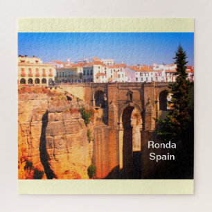 Brücke bei Ronda in Spanien Puzzle
