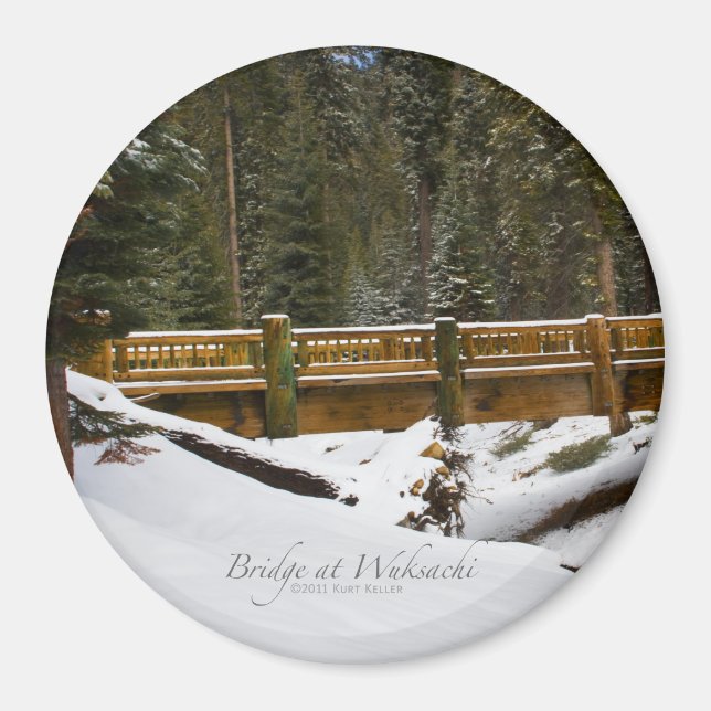 Brücke bei Wuksachi Magnet (Vorne)