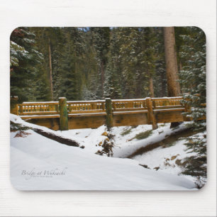 Brücke bei Wuksachi Mousepad