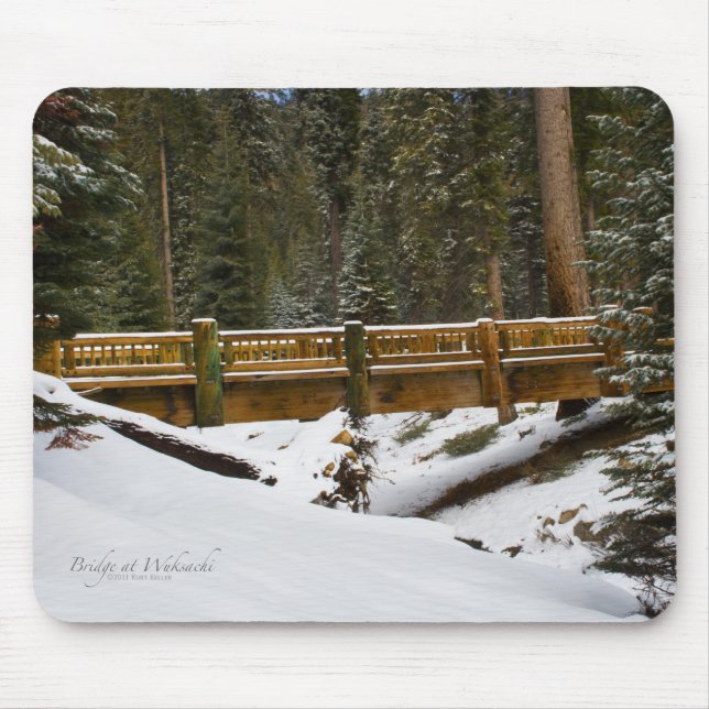 Brücke bei Wuksachi Mousepad (Vorne)