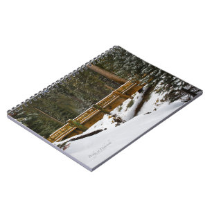 Brücke bei Wuksachi Notizblock