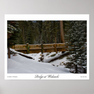 Brücke bei Wuksachi Prints Poster