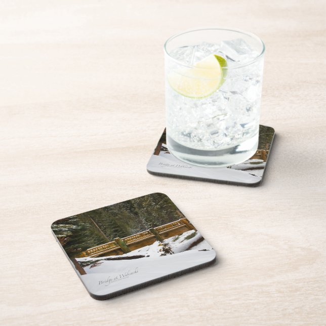 Brücke bei Wuksachi Untersetzer (Rechte Seite)