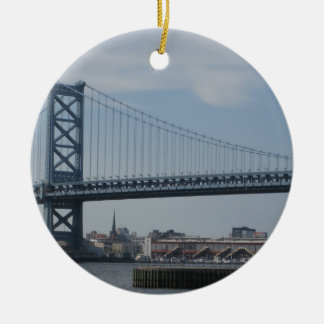 Brücke Bens Franklin Keramikornament