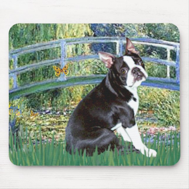 Brücke - Boston Terrier #4 Mousepad (Vorne)
