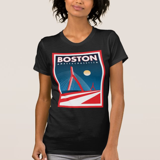 Brücke Bostons Zakim T-Shirt (Vorderseite)