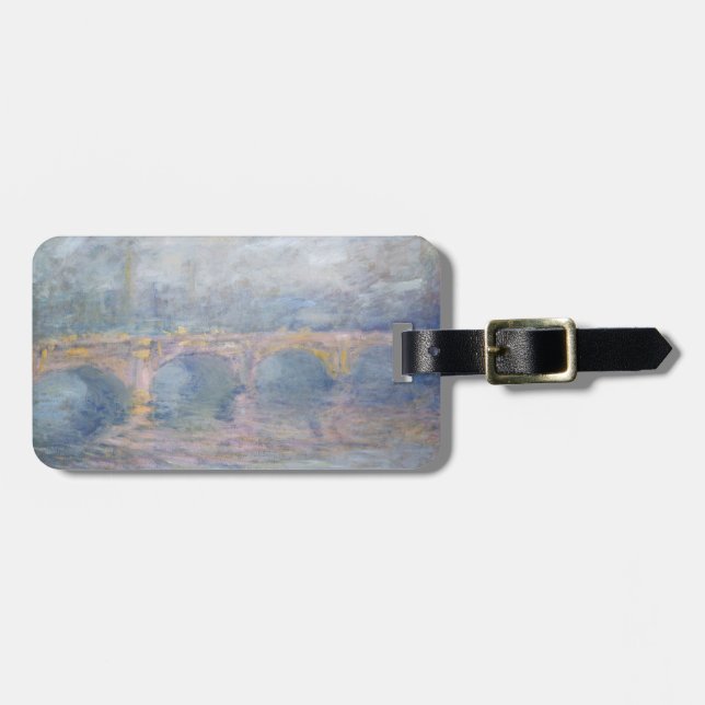 Brücke Claude Monets | Waterloo, London, am Gepäckanhänger (Vorderseite horizontal)