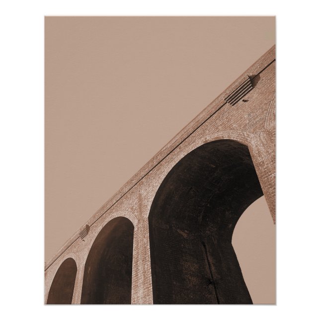 Brücke der Höhen - Mocha Mousse Poster (Vorderseite)