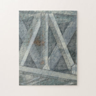 Brücke der industriellen Struktur-  Puzzle