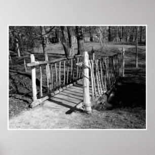 Brücke der Zweigstellen Poster