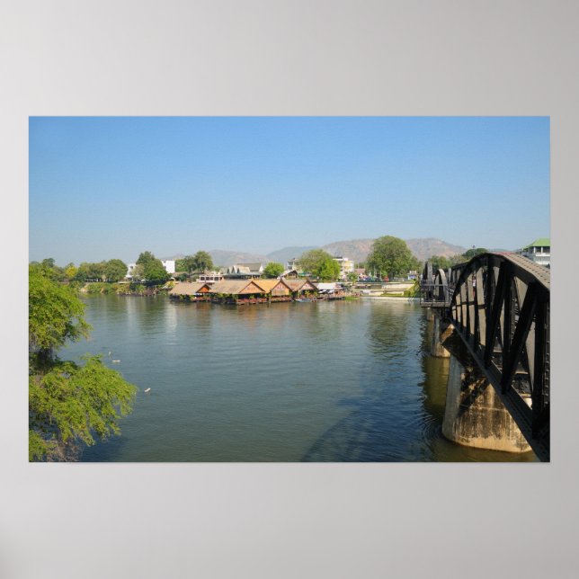 Brücke durch den Fluss Kwai Poster (Vorne)