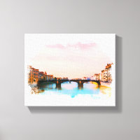 ** Brücke Firenze Florenz Italien AP12 Italienisch