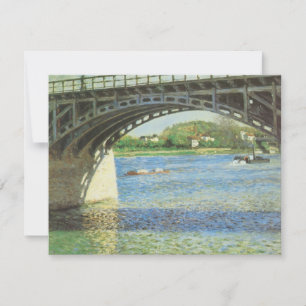Brücke in Argenteuil bei Gustave Caillebotte