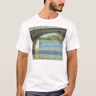 Brücke in Argenteuil bei Gustave Caillebotte T-Shirt