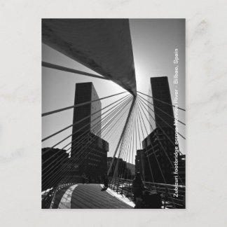 Brücke in Bilbao Postkarte