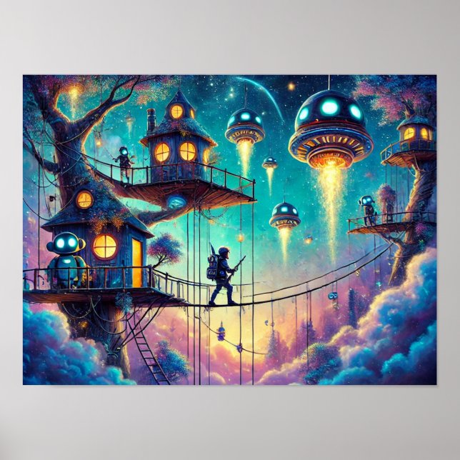 Brücke in die Zukunft Poster (Vorne)