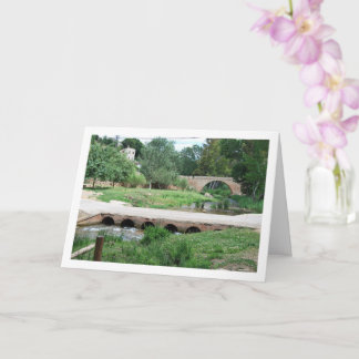 Brücke in Ruta del Agua, Chelva, Valencia, Spanien Karte