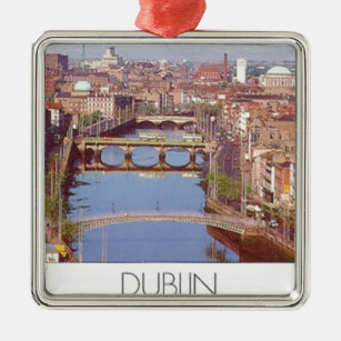 Brücke Irlands Dublin (neu) (St.K) Ornament Aus Metall