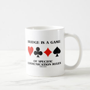 Brücke ist ein Spiel der spezifischen Tasse