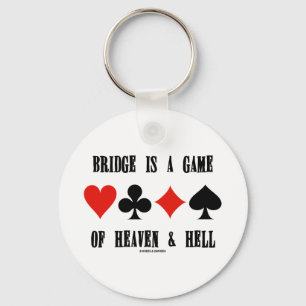 Brücke ist ein Spiel des Himmels u. der Hölle Schlüsselanhänger