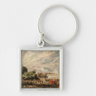 Brücke John Constables Waterloo von oben Schlüsselanhänger