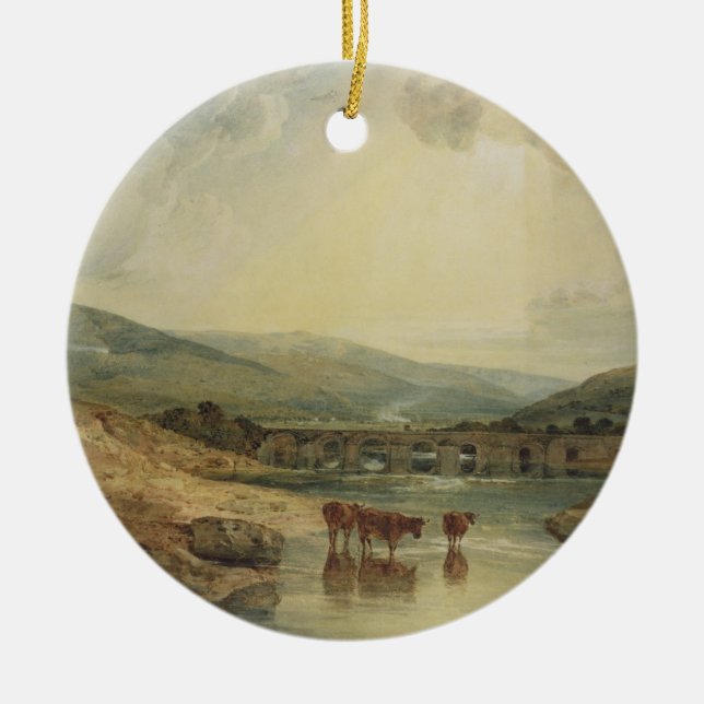 Brücke Josephs Mallord William Turner | über wir Keramik Ornament (Vorne)