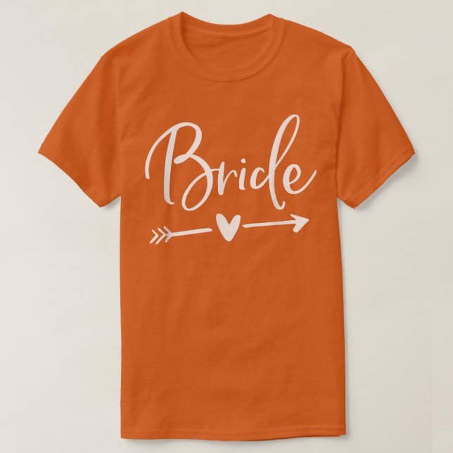 Brücke mit Pfeil und Herz T-Shirt (Design vorne)